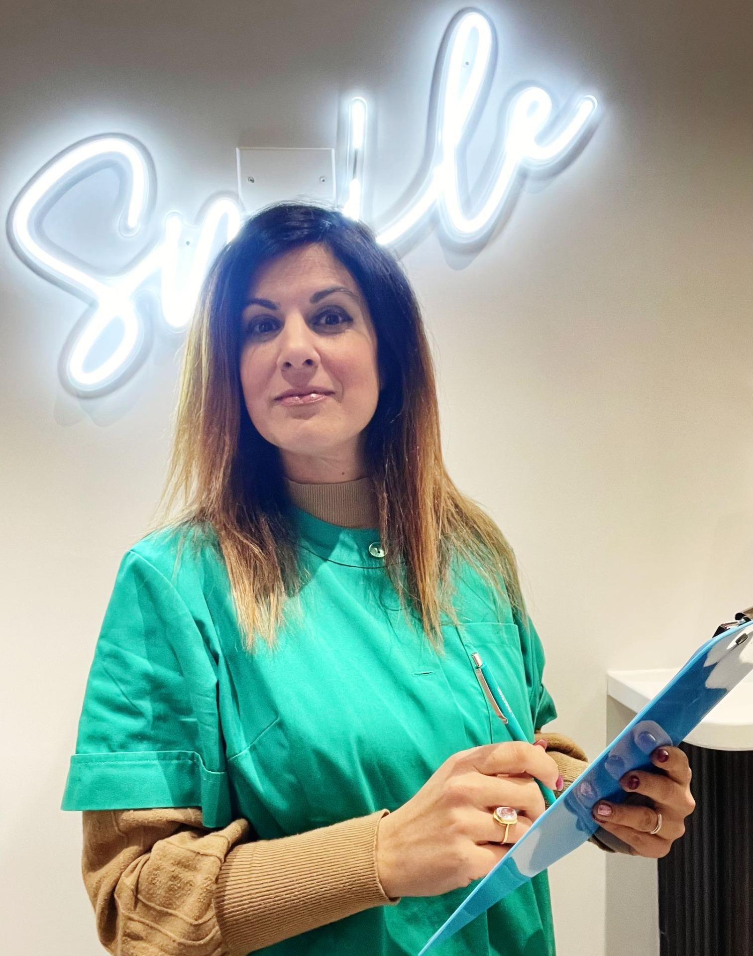 Barbara Mandalà segreteria accoglienza Studio Dentistico Santaniello Roma Quadraro